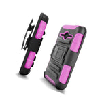 Coveron For Alcatel One Touch Evolve 2 4037T Hard Case Hot Pink