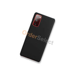 Lightweight Hard Plastic Protective Case Black For Samsung Galaxy S20 Fe