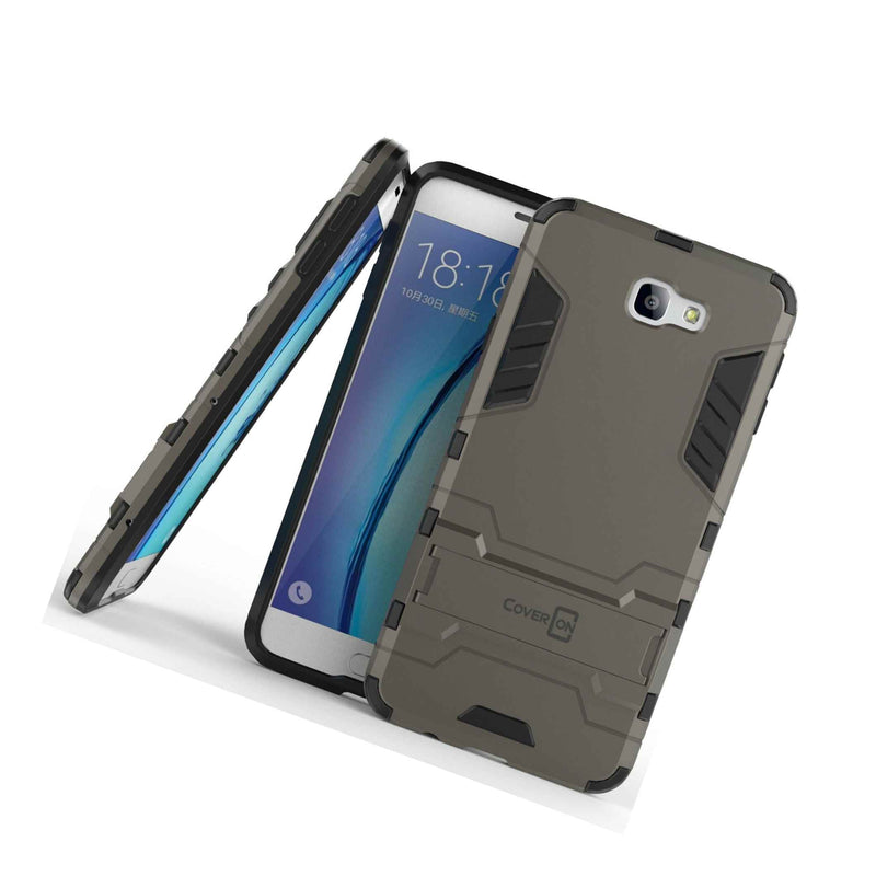 For Samsung Galaxy On7 2016 Only On Nxt Armor Kickstand Slim Gray