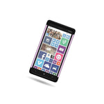 Coveron For Nokia Lumia 830 Case Pink Black Hybrid Diamond Hard Phone Cover