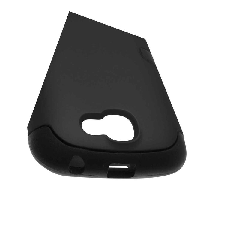 For Blu Dash 4 5 Hybrid Rugged Protector Black Black Case Cover