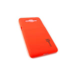 For Samsung Galaxy Go Prime Case Neon Orange Slim Plastic Hard Back Cover