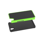 For Oneplus X Case Neon Green Black Rugged Skin Phone Cover