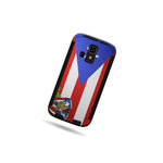 Coveron For Kyocera Hydro Icon Hydro Life Case Puerto Rico Flag Design Cover