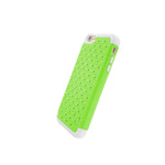 For Apple Iphone 6S Plus 6 Plus Case Neon Green White Diamond Bling Cover