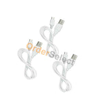 3 New Micro Usb Battery Charger Data Sync Cable Cord For Android Cell Phone Hot