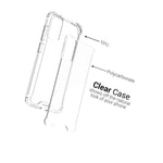 Clear Clear Trim Hybrid Clear Cover Slim Fit Phone Case For Samsung Galaxy S20