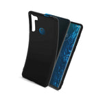 Black Case For Motorola One Fusion Plus Flexible Slim Fit Tpu Phone Cover