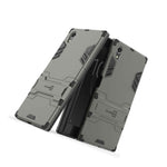 For Sony Xperia Xa1 Plus Case Gray Black Hard Slim Hybrid Phone Cover