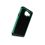 For Samsung Galaxy A3 2016 Case Teal Black Rugged Skin Phone Cover