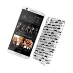 For Htc Desire 626 626S Case Mustaches Hard Phone Slim Protective Thin Cover