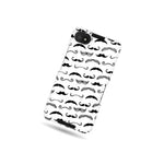 Hard Cover Protector Case For Blackberry Z30 Black Mustaches