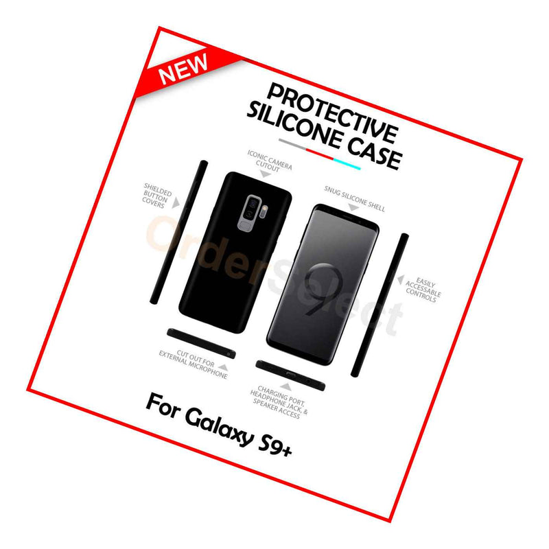 Ultra Slim Protector Plastic Phone Case Black For Samsung Galaxy S9 S9 Plus