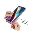 Pink Blue Case For Motorola Moto One 5G G 5G Plus Full Body Slim Phone Cover