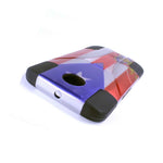Coveron For Motorola Google Nexus 6 Case Puerto Rico Flag Hybrid Stand Cover