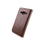 Brown Pouch Phone Case For Samsung Galaxy J1 Verizon J100