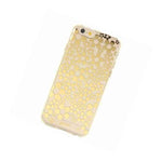 Sonix Clear Cover Case Hard Rose Iphone 6 6S Plus 5 5 Hello Daisy Gold Flowers