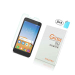 3 Pack Nacodex For Alcatel Tetra 6753B 5041C Tempered Glass Screen Protector