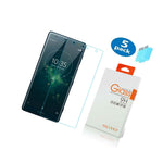 5 Pack Nacodex For Sony Xperia Xz2 Tempered Glass Screen Protector