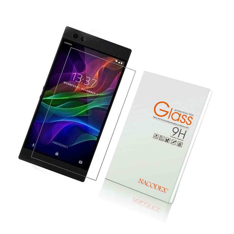 Nacodex For Razer Phone 2 Tempered Glass Screen Protector