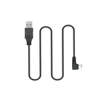 Mini Usb Cable 5Pin Left Angled 90 Degree Charging Cord For Car Gps Devices