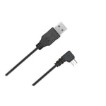 Mini Usb Cable 5Pin Left Angled 90 Degree Charging Cord For Car Gps Devices