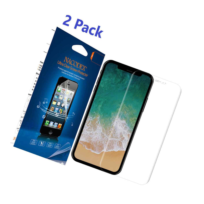 2 Pk Hd Soft 0 1Mm Full Cover No Foam Hd Screen Protector For Iphone Xs 5 8