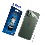 2X For Iphone 11 Pro 5 8 3D Hd Full Coverage Screen Protector Only For Back