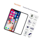 3X Nacodex For Apple Iphone 11 Full Cover Tempered Glass Screen Protector Black