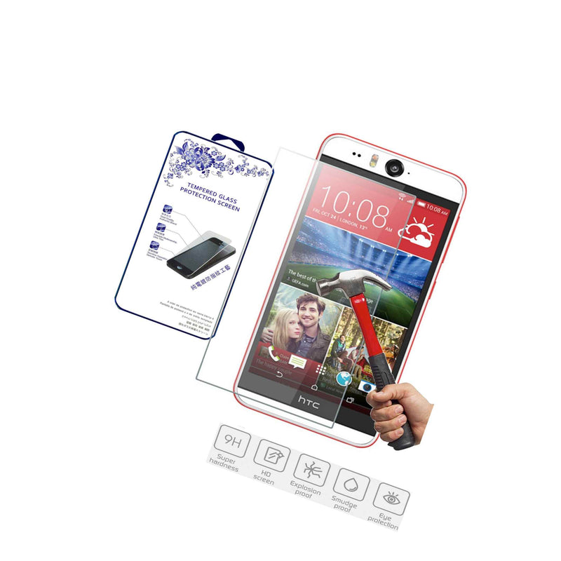 For Htc Desire Eye New Premium Real Hd Tempered Glass Film Screen Protector