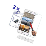 2X For Htc Desire 728 Premium Tempered Glass Screen Protector Film 2 5D 0 3Mm 9H