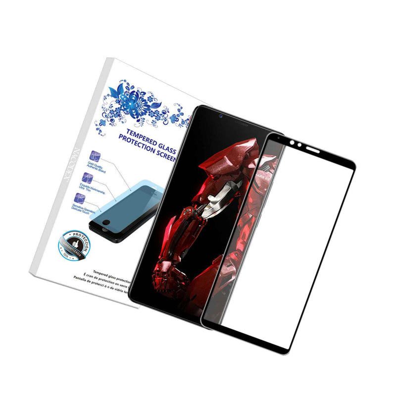 For Zte Nubia Red Magic2 Full Cover Tempered Glass Screen Protector Black
