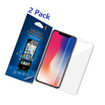 2 Pk Hd Soft 0 1Mm Full Cover No Foam Screen Protector For Iphone Xs Max 6 5