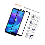 For Xiaomi Play Full Cover Tempered Glass Screen Protector Black