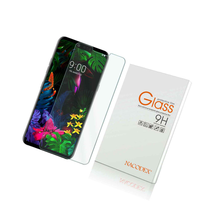 Nacodex For Lg G8 Thinq Tempered Glass Screen Protector