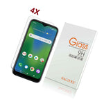 4 Pack For Cricket Influence Hd Tempered Glass Screen Protector