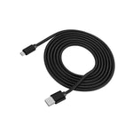 Fonegear 7941 Fuse Micro Usb Charge And Sync Cable 6 Ft Long Black Nylon Cable