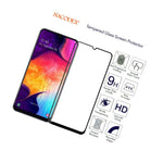 Nx For Samsung Galaxy A70 2019 Full Cover Tempered Glass Screen Protector Black