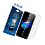 2 Pack 1Back 1Front Full Cover No Foam Screen Protector For Iphone 8 Plus