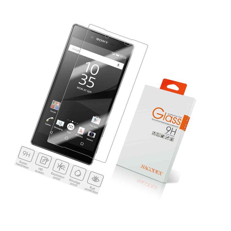 Nacodex Hd Tempered Glass Screen Protector For Sony Xperia Z5 Premium 5 5 Inch