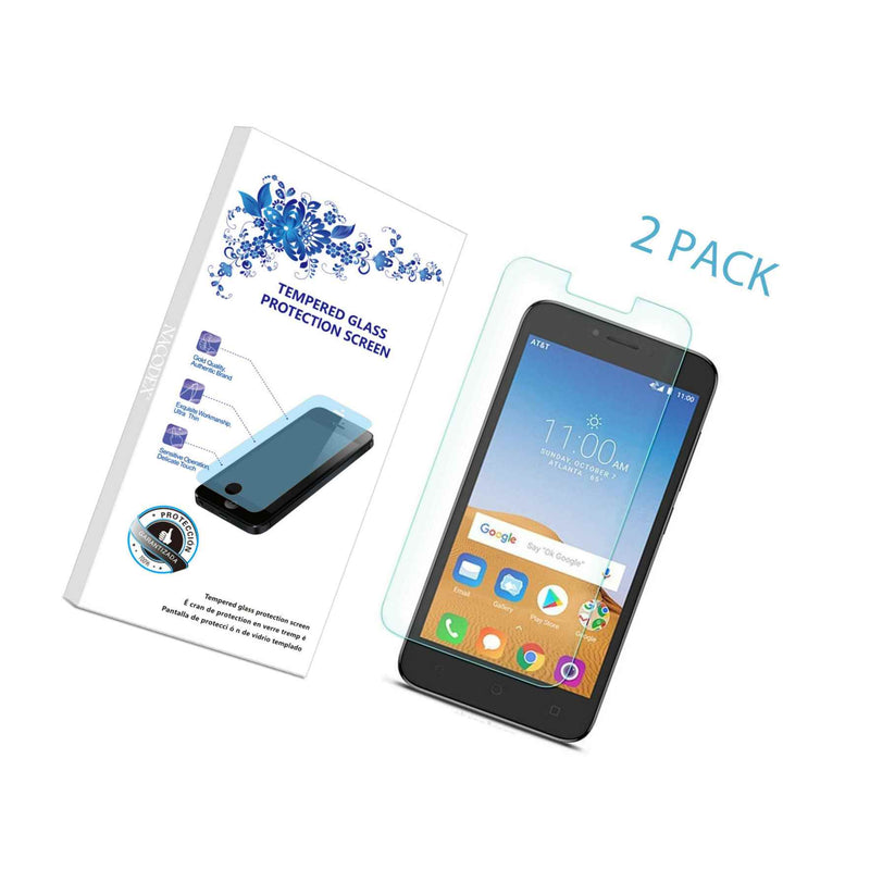2 Pack For Alcatel Tetra 6753B 5041C Tempered Glass Screen Protector