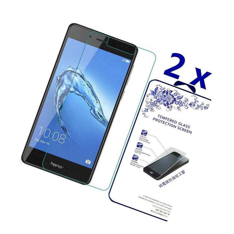 2X For Huawei Honor 6C Tempered Glass Screen Protector