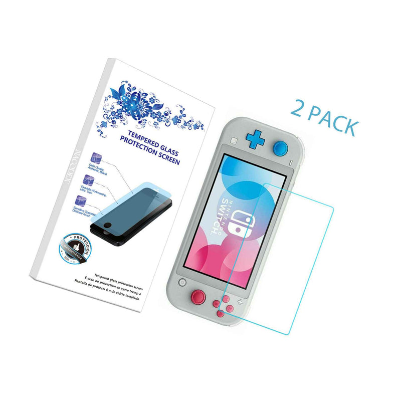 2 Pack For Nintendo Switch Lite Tempered Glass Screen Protector