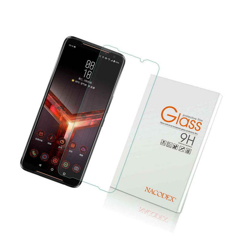 Nacodex For Asus Rog Phone 2 Zs660Kl Tempered Glass Screen Protector