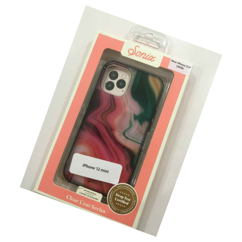 Sonix Agate Quartz Case For Iphone 12 Mini 5 4 Clear Coat Series Multi Color