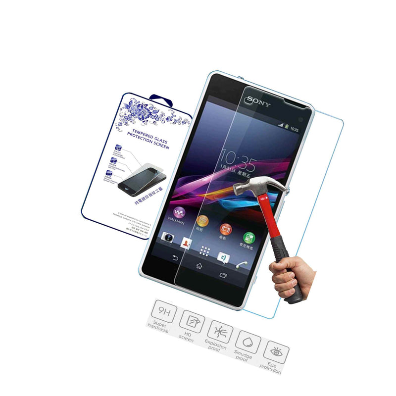For Sony Xperia Z1 Compact Z1 Mini Hd Premium Tempered Glass Screen Protector