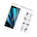 3 Pack Nacodex For Sony Xperia Xz3 Tempered Glass Screen Protector