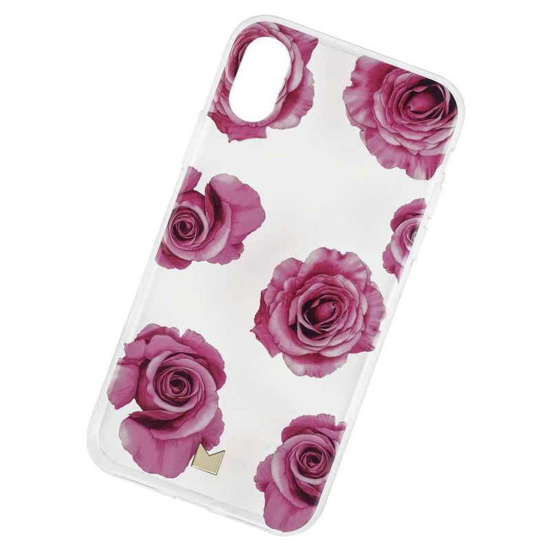 Modal Case For Apple Iphone X Clear Rose Newm