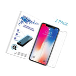 2 Pack For Apple Iphone Xs X 5 8 Tempered Glass Screen Protector