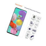 Nacodex For Samsung Galaxy A51 Tempered Glass Screen Protector